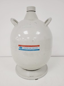 Thumbnail image of Union Carbide Liquified Gas Container  RHJ 125 25L Liquid Nitrogen Dewar Lab