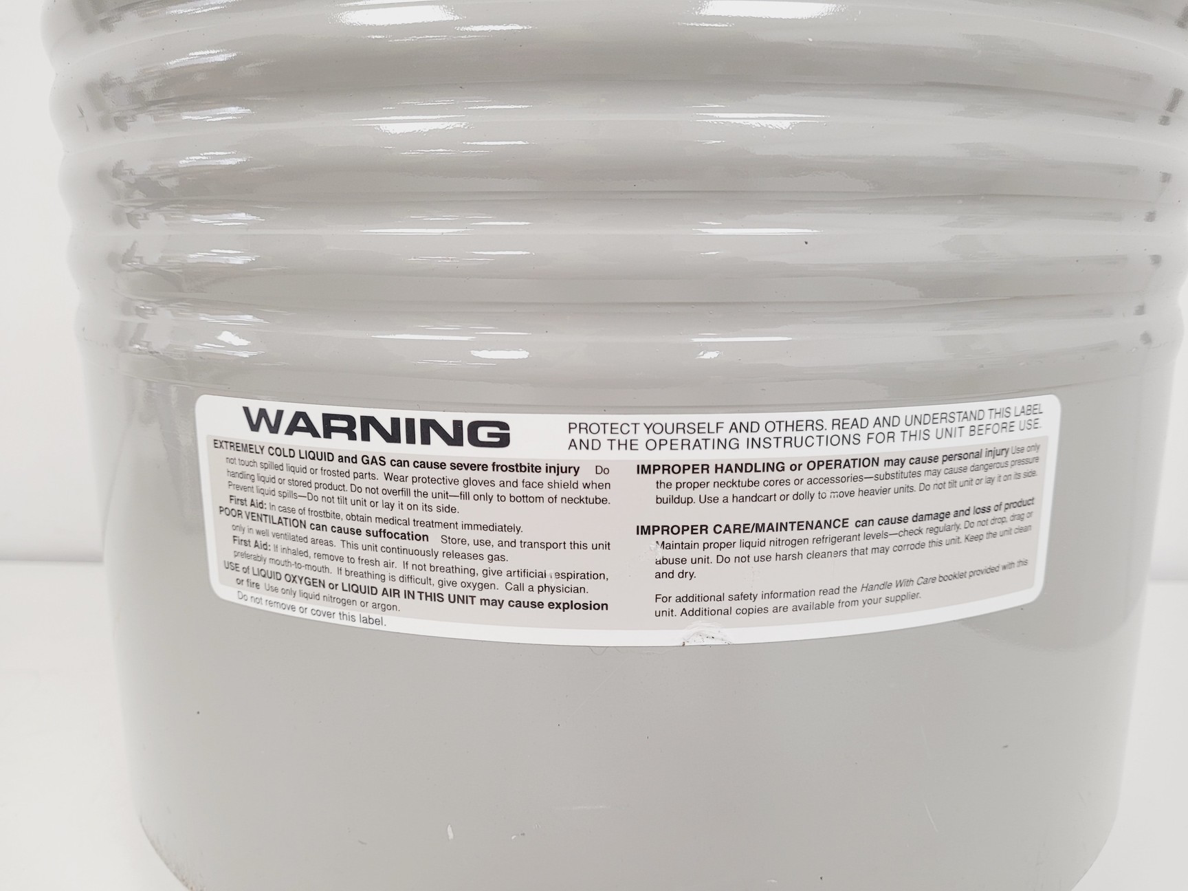 Image of Taylor-Wharton Jencons LD25  Liquid Nitrogen Dewar Lab