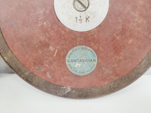 Thumbnail image of Job Lot of Vintage Shot Put Balls and Discus Sports Athletics Equipment