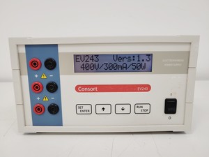 Thumbnail image of Consort Model EV243 Electrophoresis Power Supply V1.3  Lab