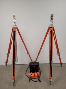 Thumbnail image of 2 x Kern Swiss Tripods & Reflector Prisms