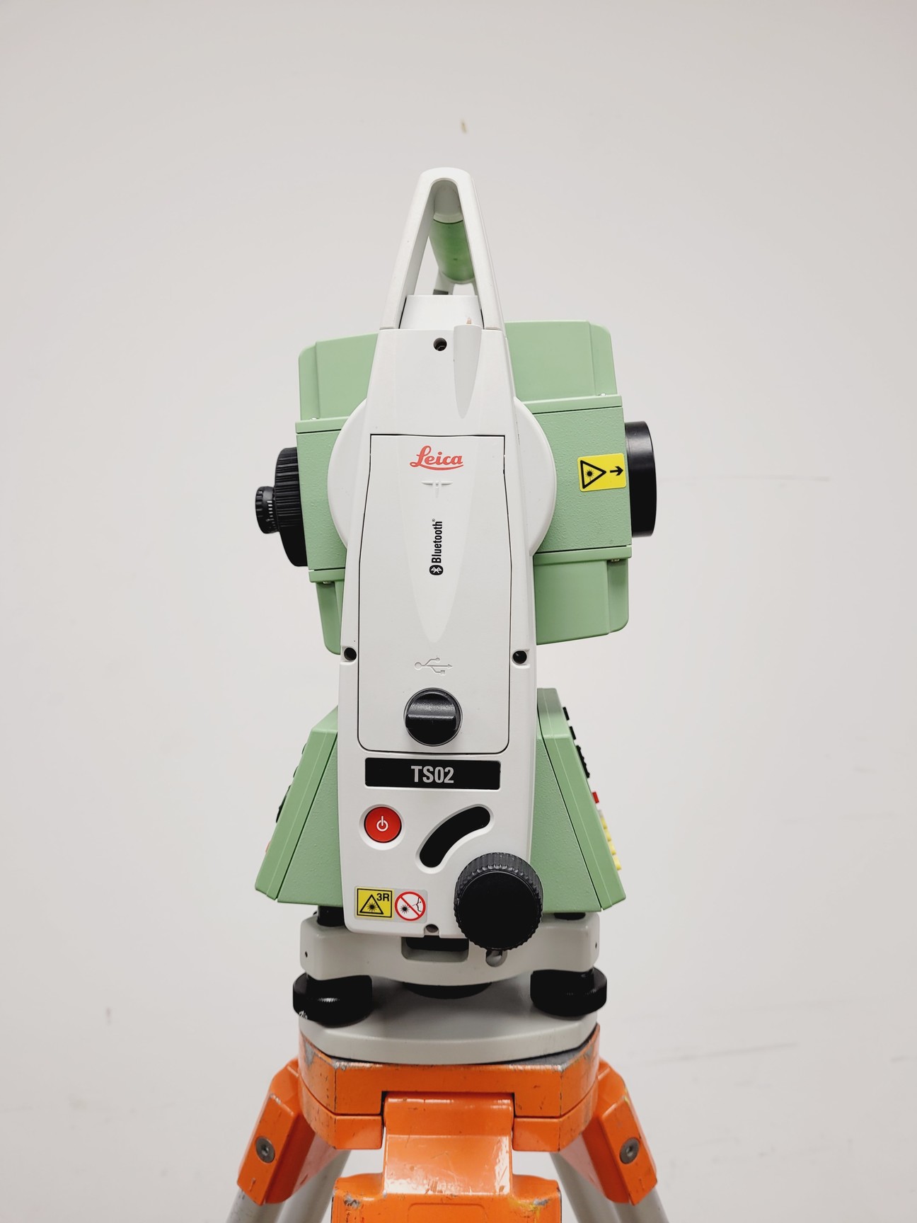 Image of Leica Theodolite Model TSO2 Ultra- 7 with Nedo Surveying Tripod - Faulty