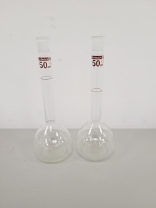 Thumbnail image of Large Lot of Volumetric Laboratory Flasks - Various Sizes - 50-1000ml Lab