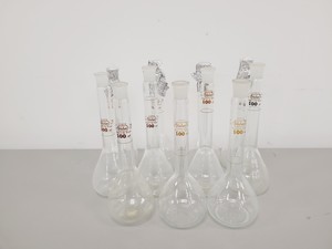 Thumbnail image of Large Lot of Volumetric Laboratory Flasks - Various Sizes - 50-1000ml Lab