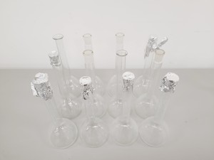 Thumbnail image of Large Lot of Volumetric Laboratory Flasks - Various Sizes - 50-1000ml Lab