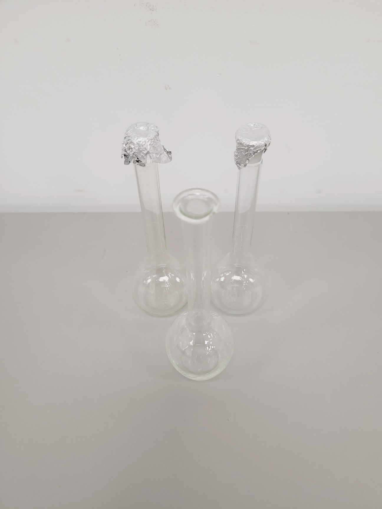 Image of Large Lot of Volumetric Laboratory Flasks - Various Sizes - 50-1000ml Lab