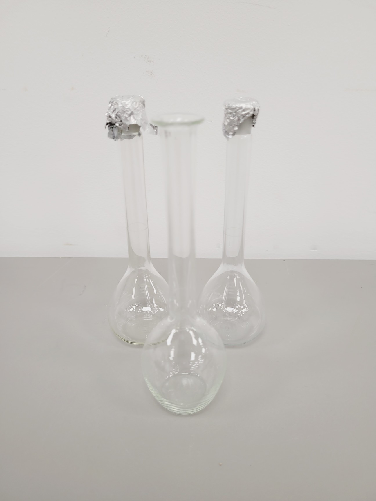 Image of Large Lot of Volumetric Laboratory Flasks - Various Sizes - 50-1000ml Lab