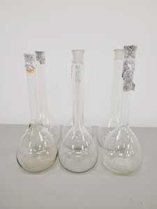 Thumbnail image of Large Lot of Volumetric Laboratory Flasks - Various Sizes - 50-1000ml Lab