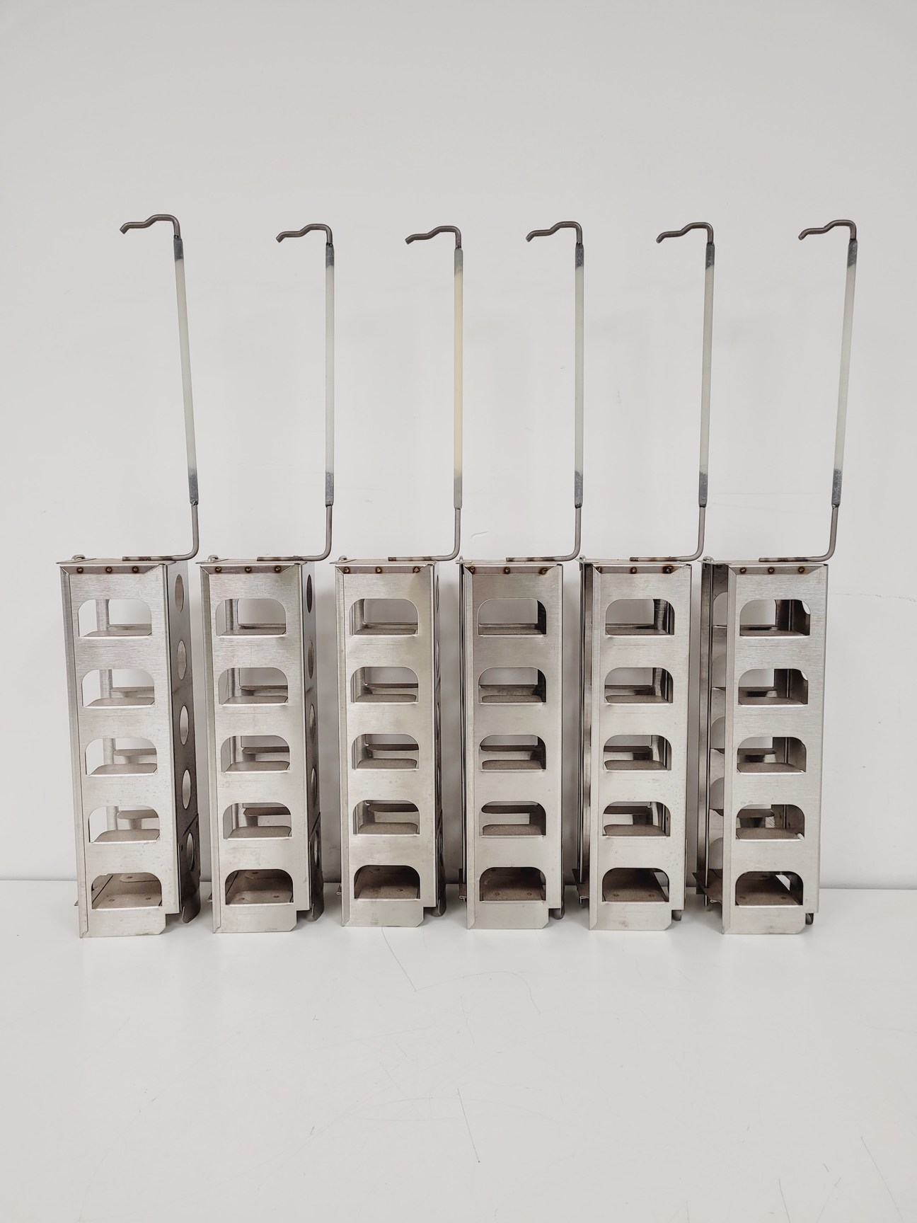 Image of Taylor Wharton LS750 35L Liquid Nitrogen Dewar w/ Trolley & Storage Racks Lab