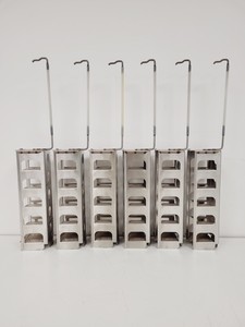 Thumbnail image of Taylor Wharton LS750 35L Liquid Nitrogen Dewar w/ Trolley & Storage Racks Lab