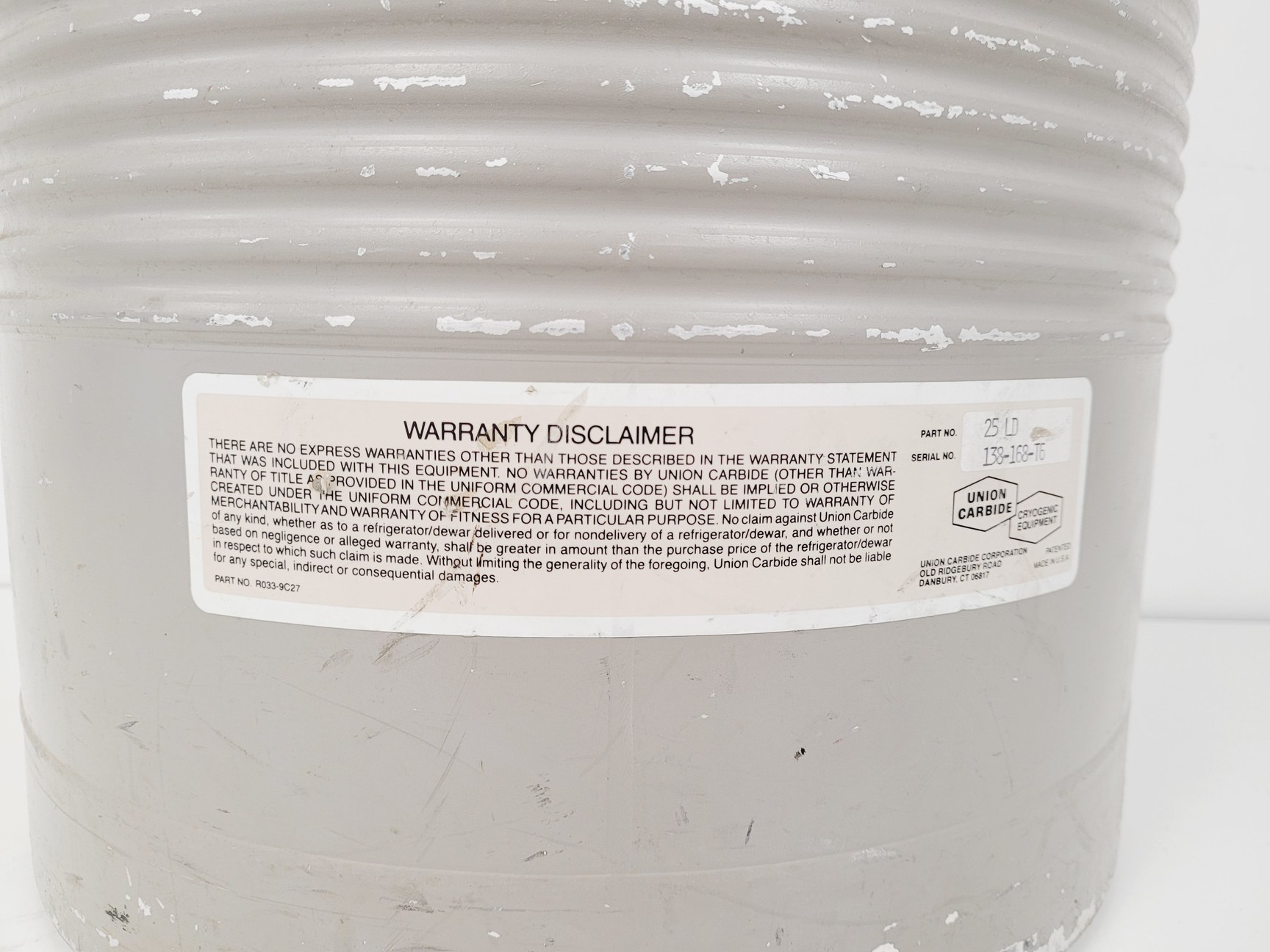 Image of Jencons Taylor Wharton 25L Liquid Nitrogen Dewar  Model 25LD Lab