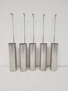 Thumbnail image of Statebourne Biorack Model 750 35L Liquid Nitrogen Dewar w/ Trolley & Racking Lab