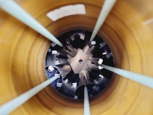 Thumbnail image of Statebourne Biorack Model 750 35L Liquid Nitrogen Dewar w/ Trolley & Racking Lab