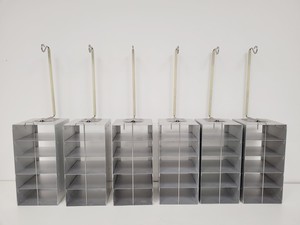 Thumbnail image of Statebourne Biorack Model 3000 Liquid Nitrogen Dewar with Trolley Lab