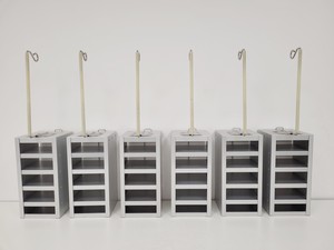 Thumbnail image of Statebourne Biorack Model 3000 Liquid Nitrogen Dewar with Trolley Lab
