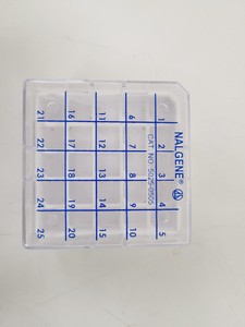 Thumbnail image of 60x Laboratory Tube Storage Boxes - Nalgene Cat No. 5025-0505 & Unbranded Lab