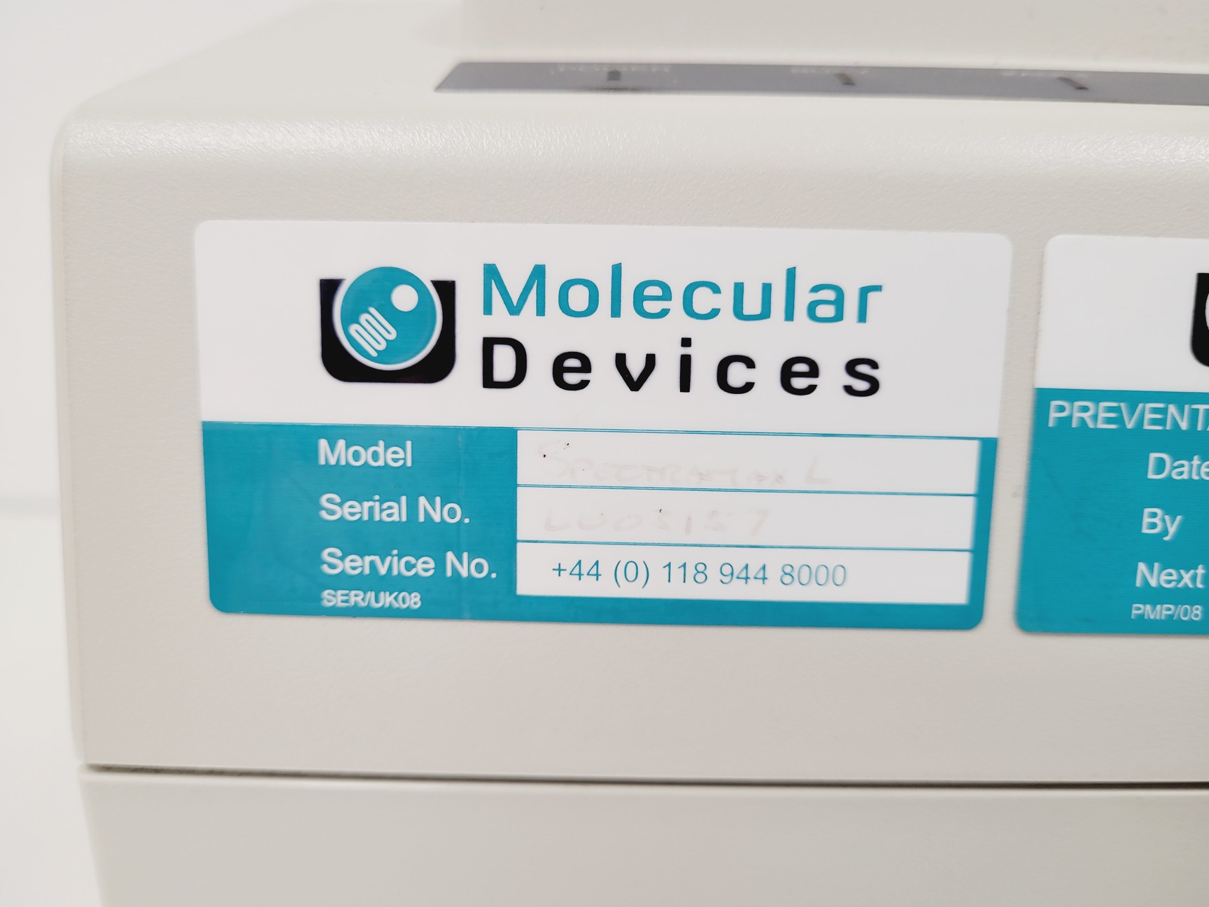 Image of Molecular Devices Spectramax L Microplate Reader Luminometer Lab