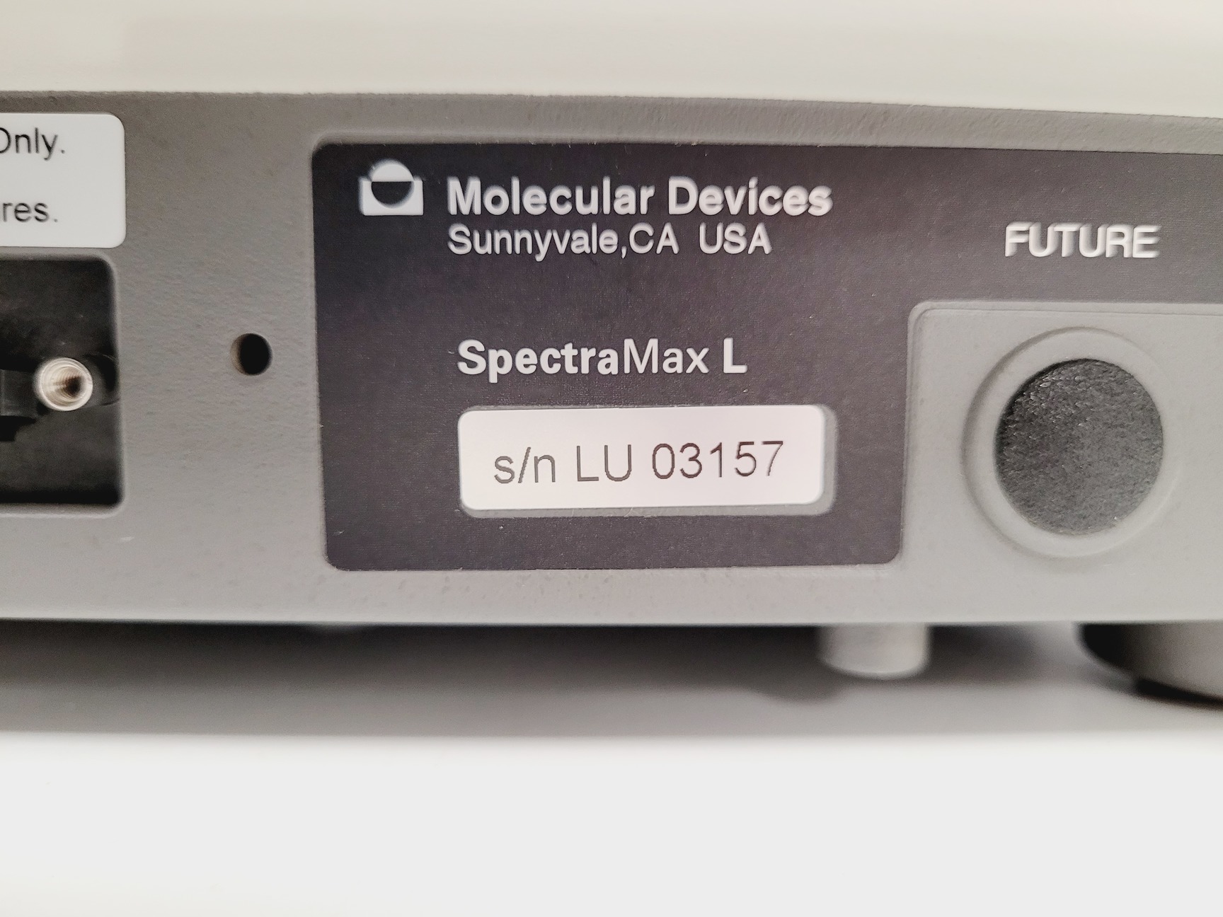 Image of Molecular Devices Spectramax L Microplate Reader Luminometer Lab