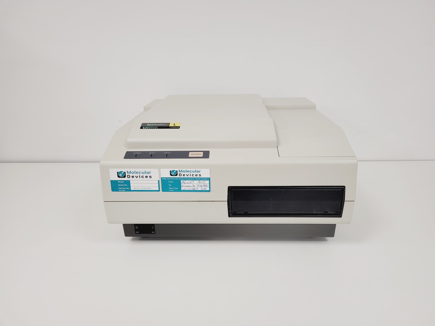 Image of Molecular Devices Spectramax L Microplate Reader Luminometer Lab