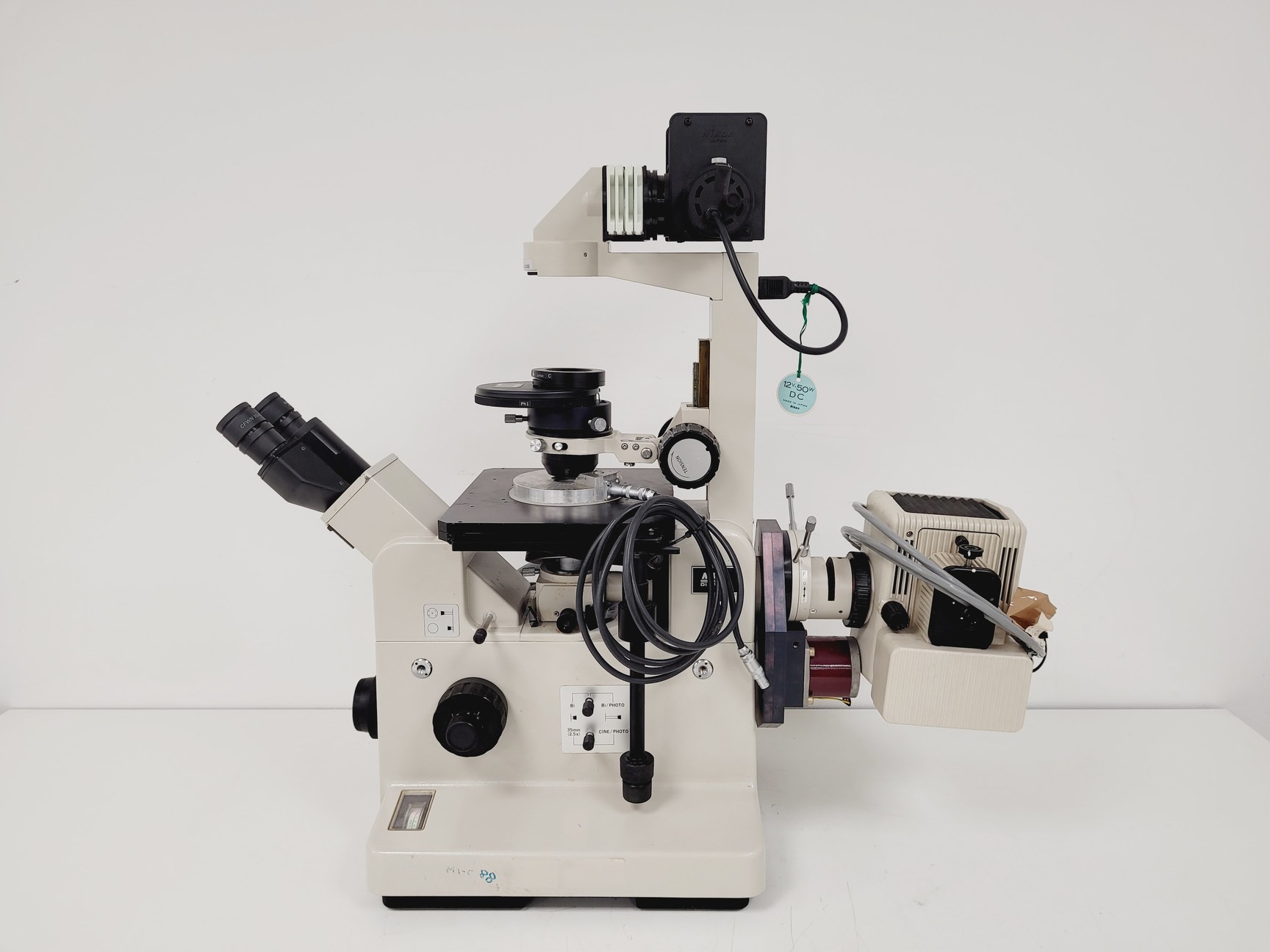 Image of Nikon Diaphot Inverted Phase Contrast Fluorescence Microscope Lab