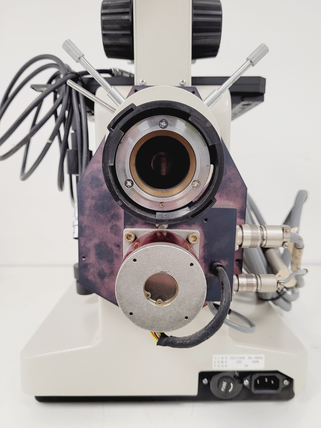 Image of Nikon Diaphot Inverted Phase Contrast Fluorescence Microscope Lab