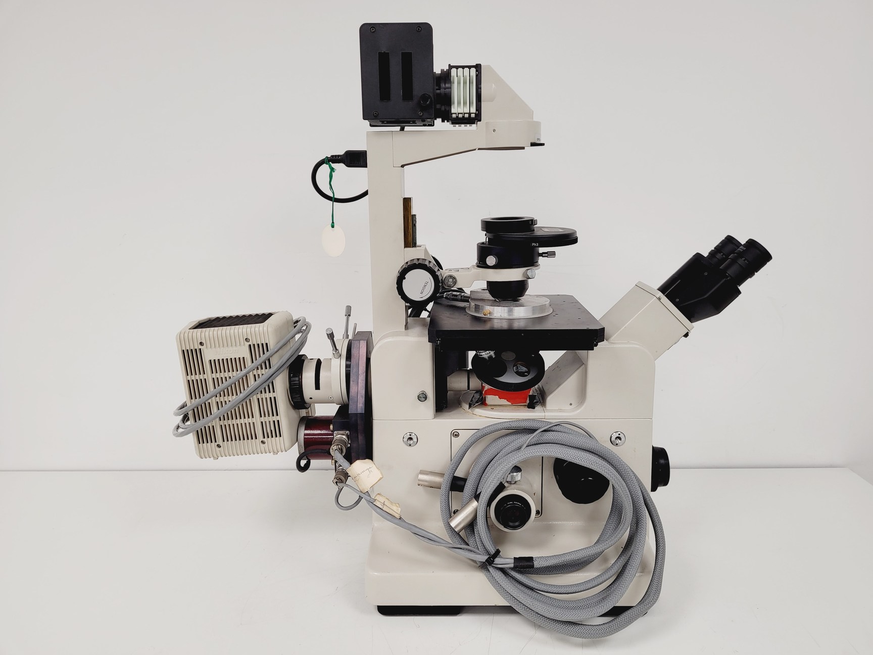 Nikon Diaphot Inverted Phase Contrast Fluorescence Microscope Lab