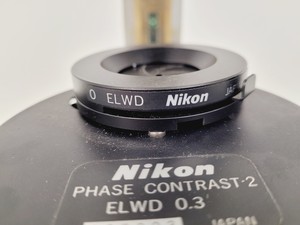 Thumbnail image of Nikon Diaphot Inverted Phase Contrast Fluorescence Microscope Lab