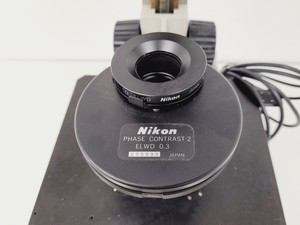 Thumbnail image of Nikon Diaphot Inverted Phase Contrast Fluorescence Microscope Lab