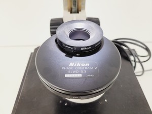 Thumbnail image of Nikon Diaphot Inverted Phase Contrast Fluorescence Microscope Lab