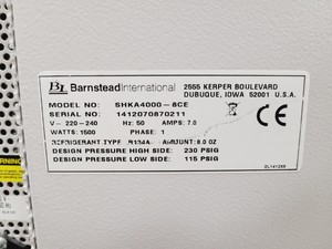 Thumbnail image of Barnstead International Max Q 4000 Laboratory Incubator Shaker SHKA4000-8CE  Lab
