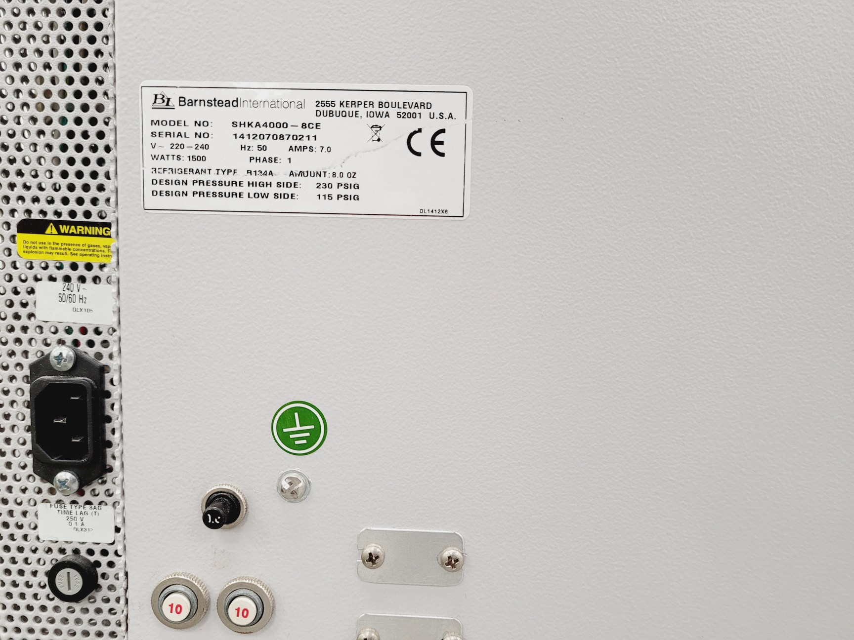 Image of Barnstead International Max Q 4000 Laboratory Incubator Shaker SHKA4000-8CE  Lab