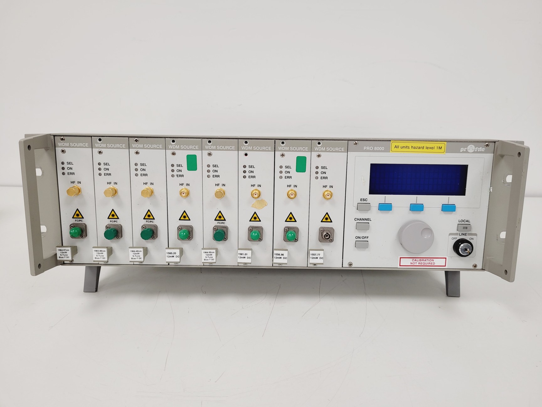 Image of Thorlabs Profile Pro 8000 Modular Rack w/ 8 x WDM Source Modules
