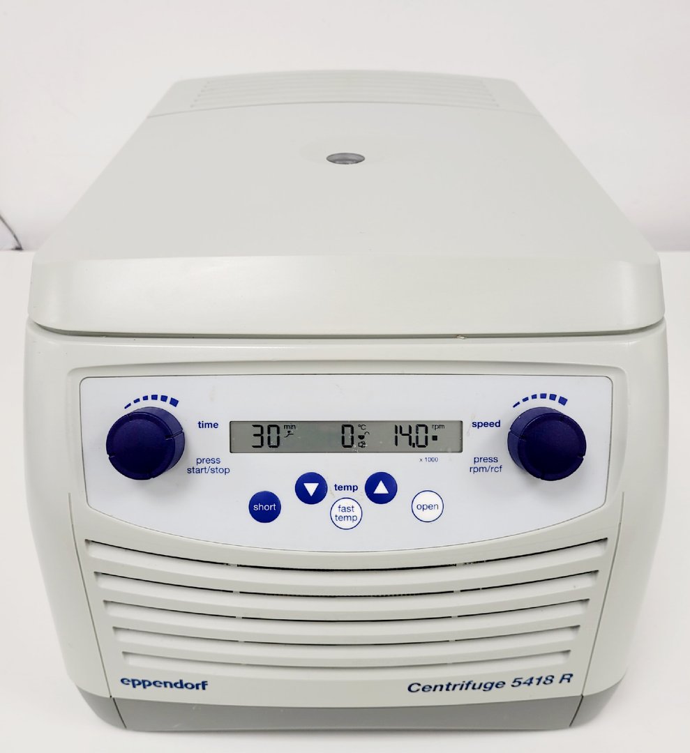 Image of Eppendorf 5418 Refrigerated Benchtop Laboratory Centrifuge Lab
