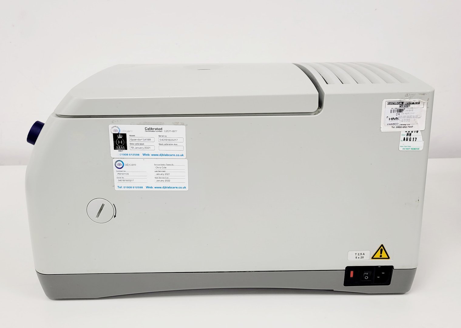 Image of Eppendorf 5418 Refrigerated Benchtop Laboratory Centrifuge Lab