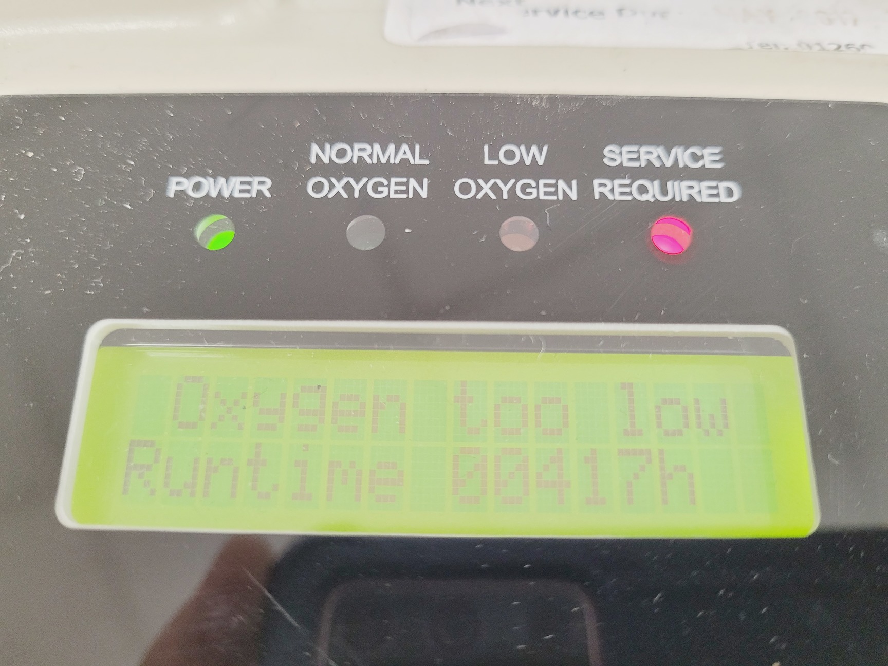 Image of OXYGAS Oxygen Concentrator Model - ZY-5AC Lab Spares/Repairs