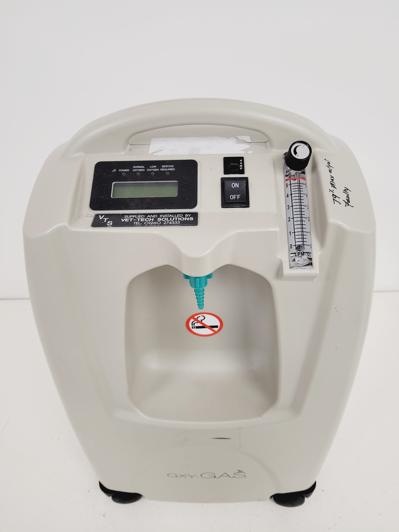 Image of OXYGAS Oxygen Concentrator ZY-5AC Lab Spares/Repairs
