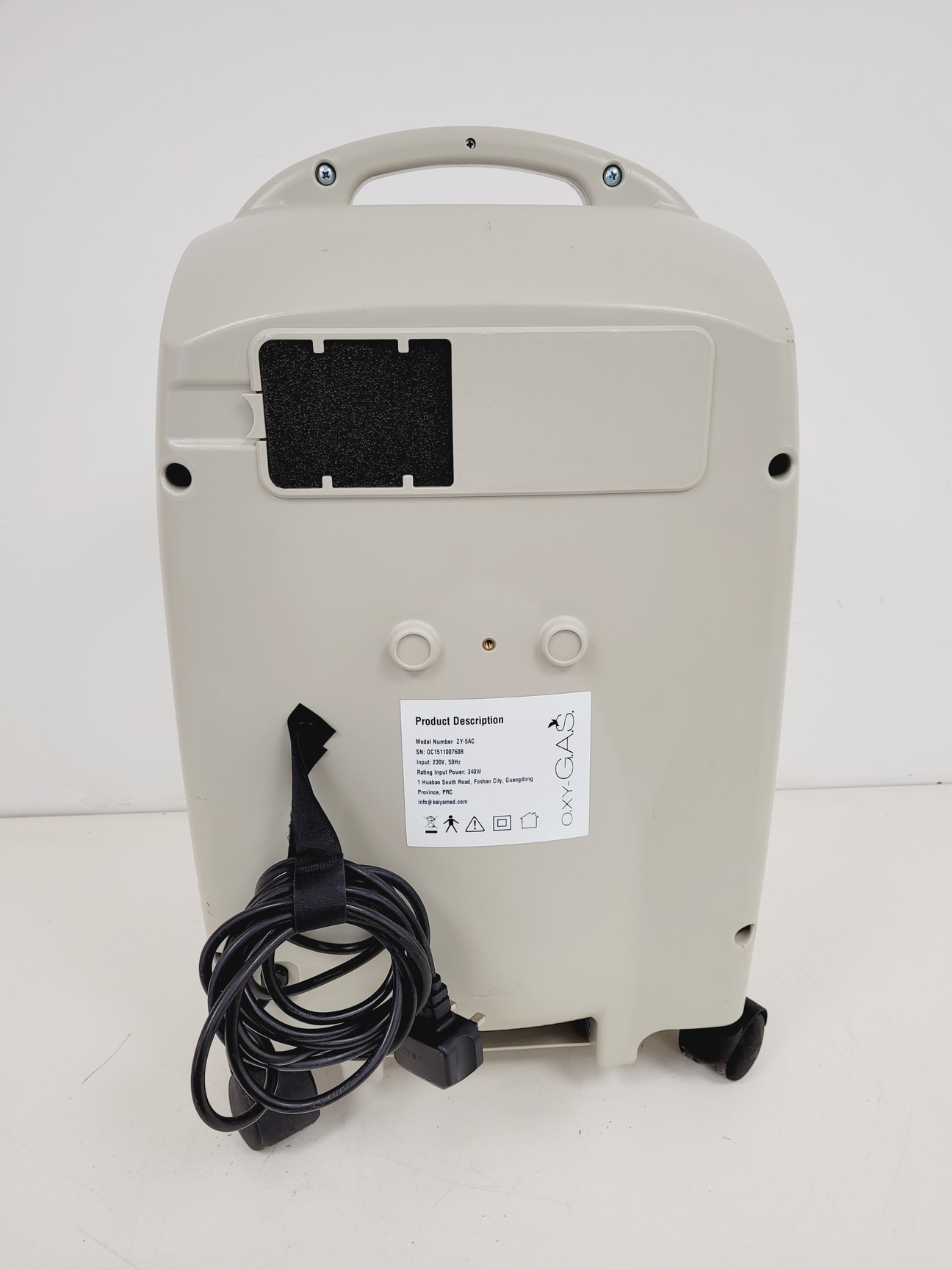 Image of OXYGAS ZY-5AC Oxygen Concentrator  Lab Spares/Repairs