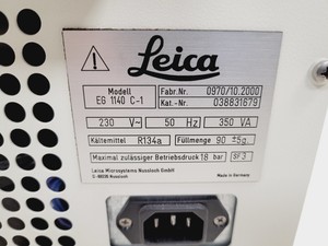 Thumbnail image of Leica EG1140H Paraffin Embedding Center & EG1140C Cold Plate Lab