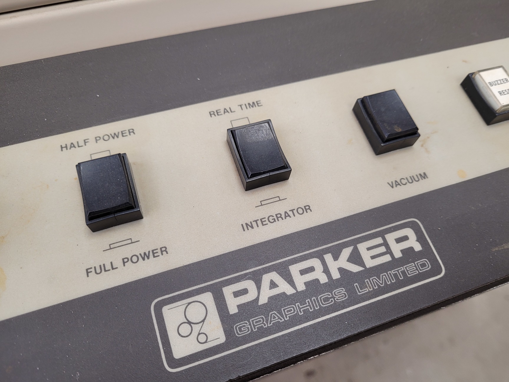 Image of Parker Graphics Flip Top UV Exposure Unit  Instagraphic  Model - 5851 Lab