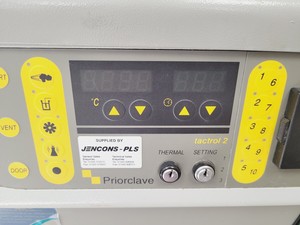 Thumbnail image of Priorclave Autoclave Type - PS/MUA/C60 Lab Spares/Repairs