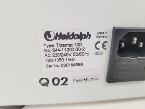 Thumbnail image of Heidolph Titramax 1000 Laboratory Platform Shaker Lab