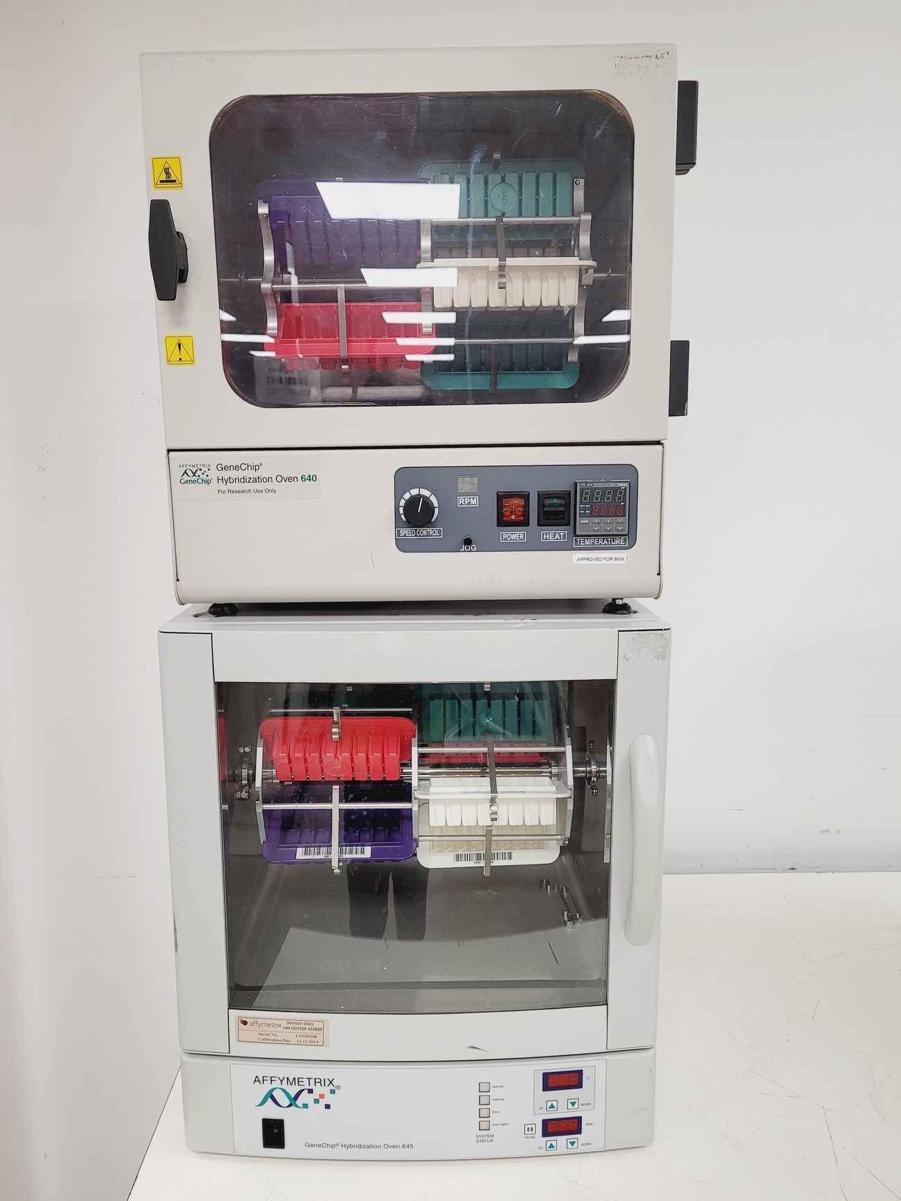 Image of Affymetrix GeneChip Scanner 3000 System with Hybridization Ovens & Autoloader