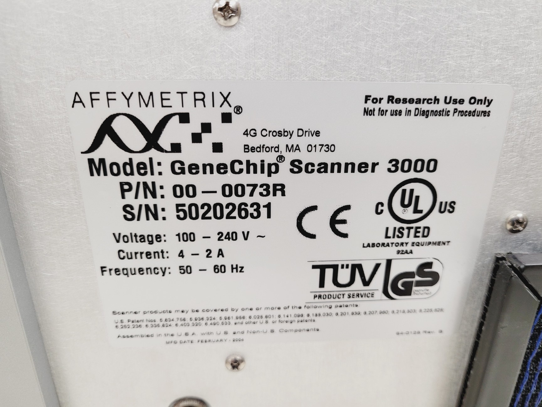 Image of Affymetrix GeneChip Scanner 3000 System with Hybridization Ovens & Autoloader