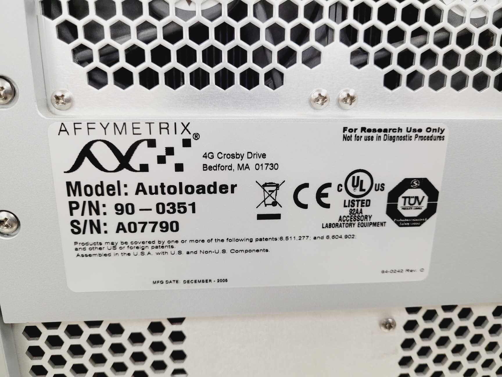 Image of Affymetrix GeneChip Scanner 3000 System with Hybridization Ovens & Autoloader