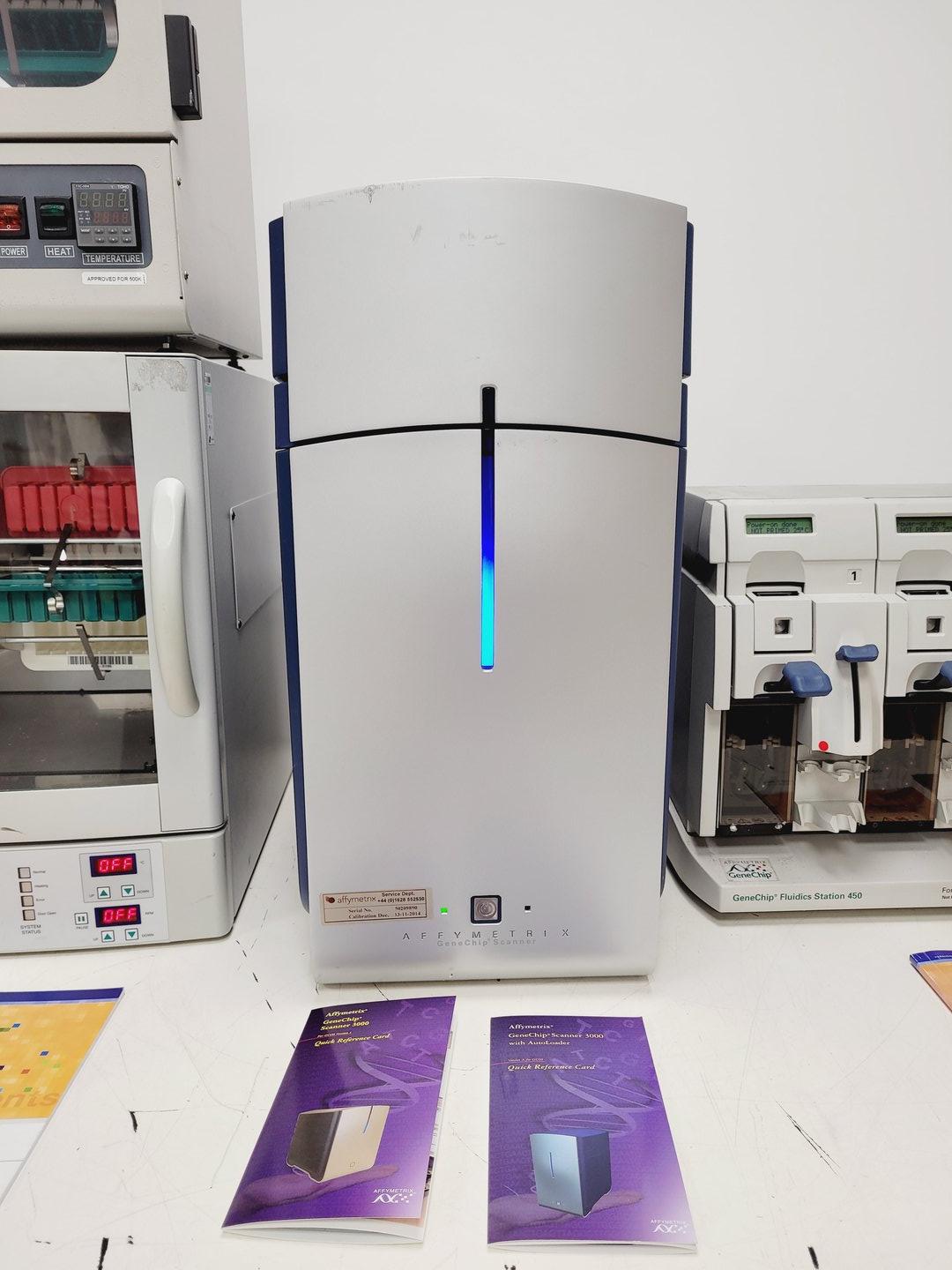 Image of Affymetrix GeneChip Scanner 3000 System with Hybridization Ovens & Autoloader