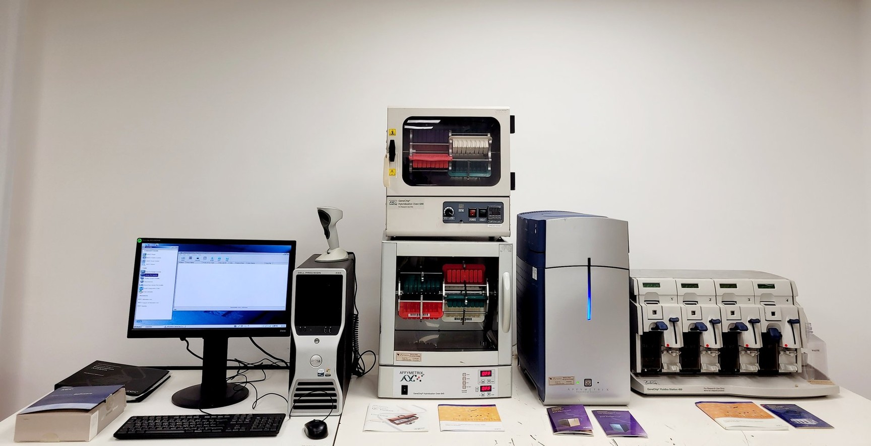 Image of Affymetrix GeneChip Scanner 3000 System with Hybridization Ovens & Autoloader