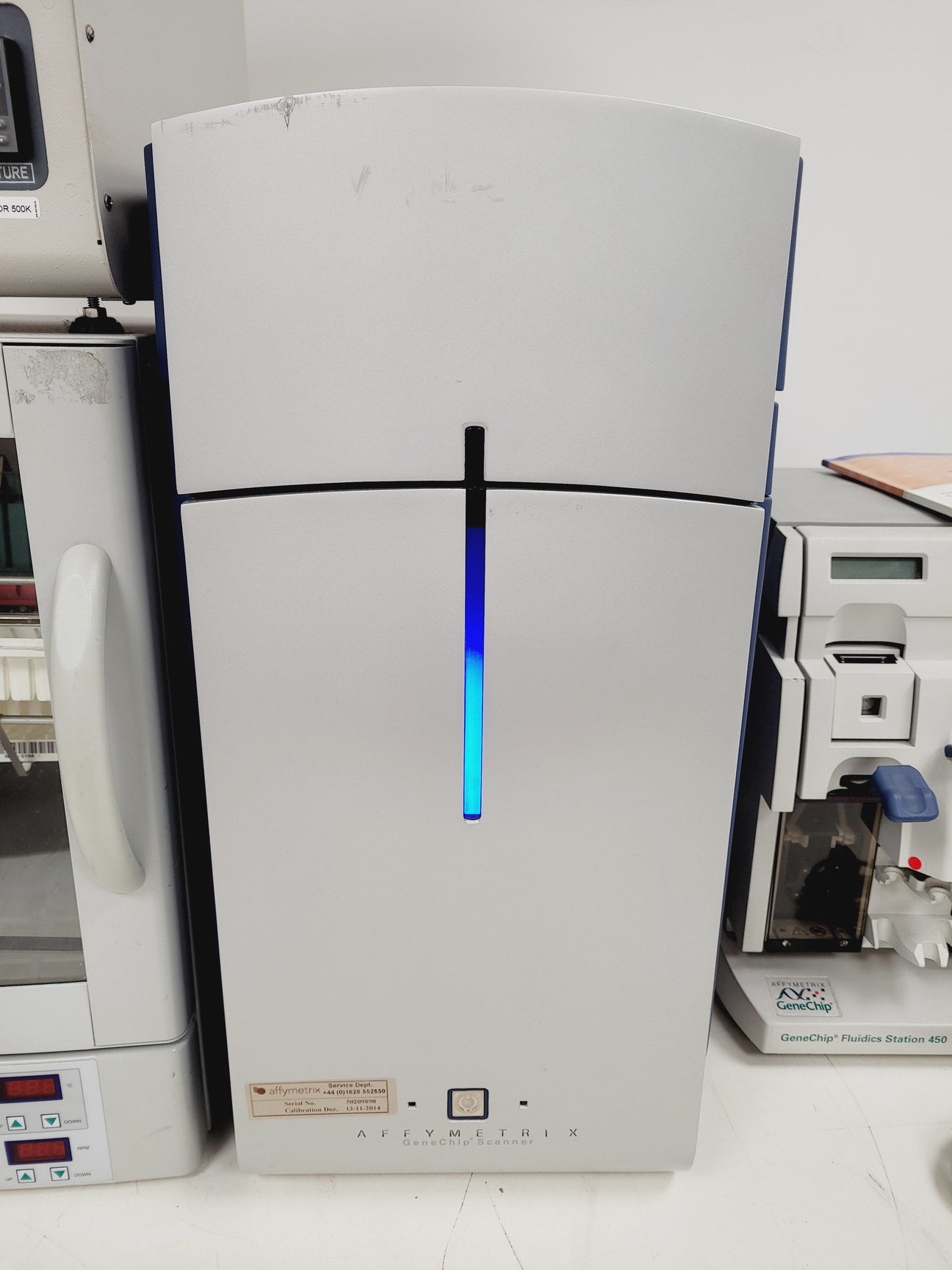 Image of Affymetrix GeneChip Scanner 3000 System with Hybridization Ovens & Autoloader