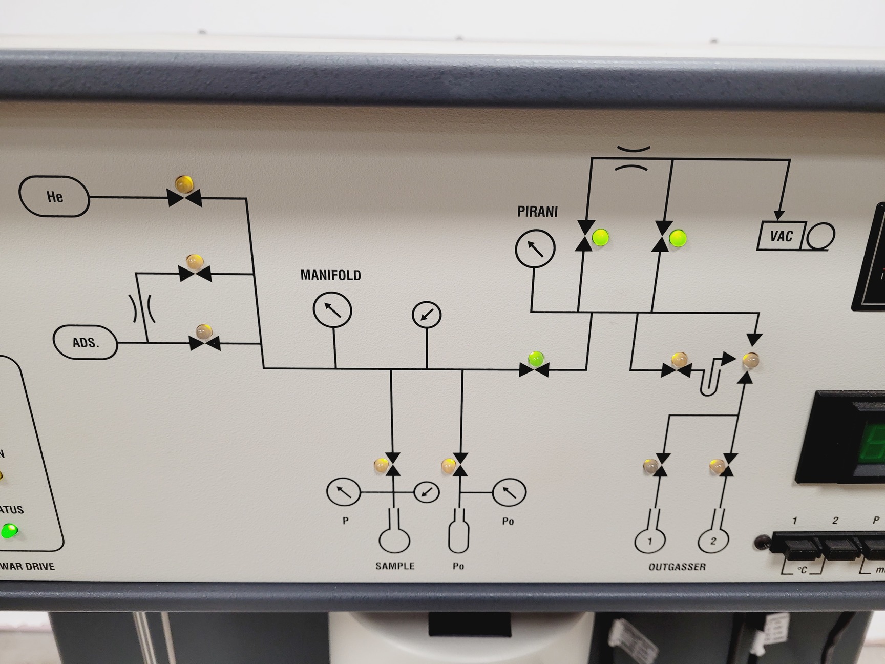 Image of Quantachrome Instruments Autosorb-1 Gas Sorption Analyser ASI-MP-9 Lab