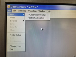 Thumbnail image of Quantachrome Instruments Autosorb-1 Gas Sorption Analyser ASI-MP-9 Lab