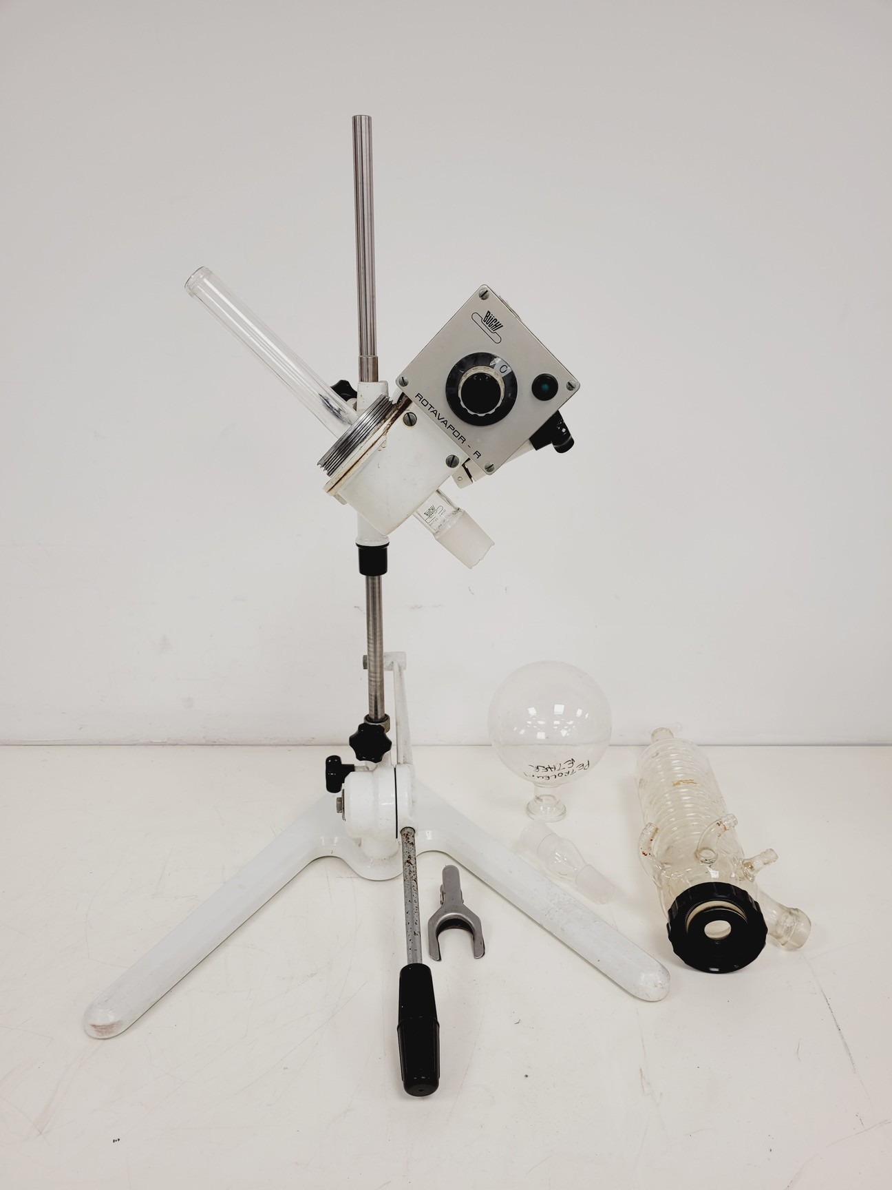 Image of Buchi Rotavapor - R Rotary Evaporator Core with Support Stand & Condenser Lab